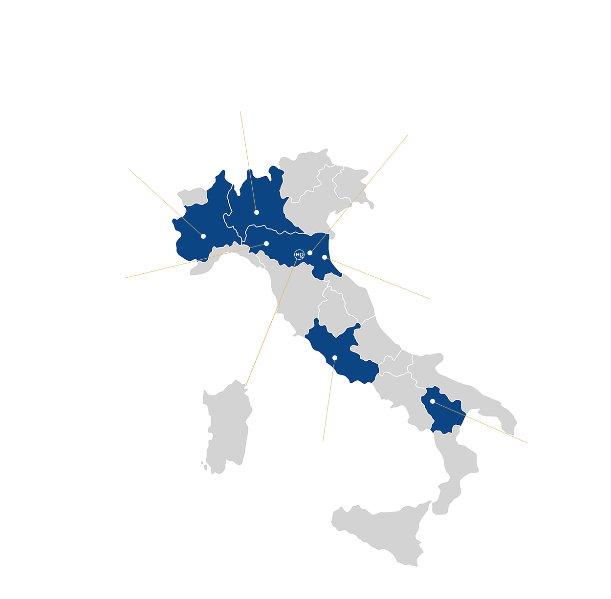 Mappa sedi